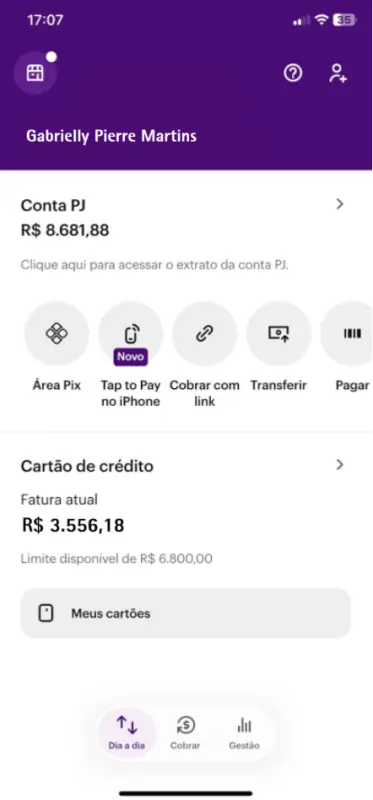 Comprovante de ganhos com marshmallows