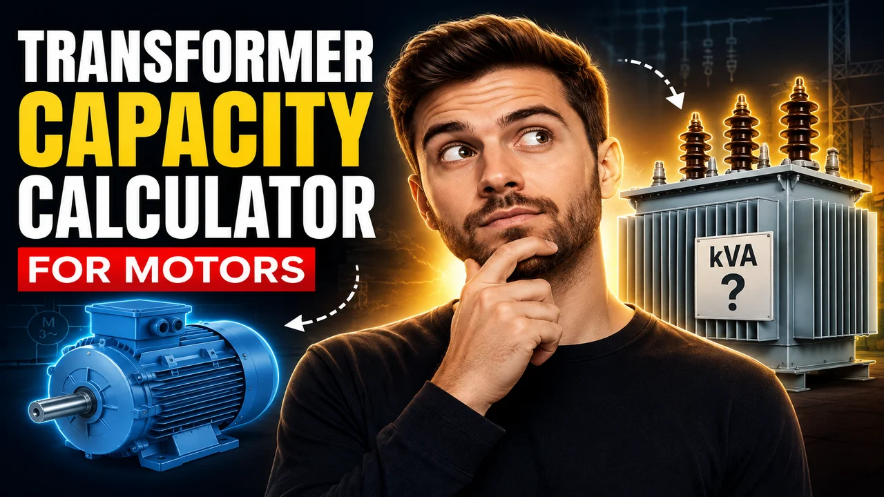 Voltage Transformer Capacity Calculator For Motors