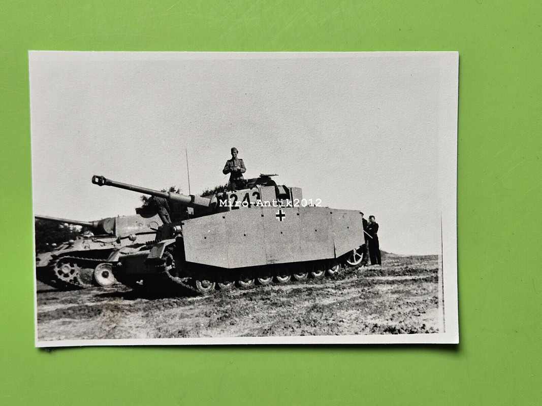Foto, Pz. Schießschule Putlos, Panzerkampfwagen IV Nr. 243 Lang (N)50987