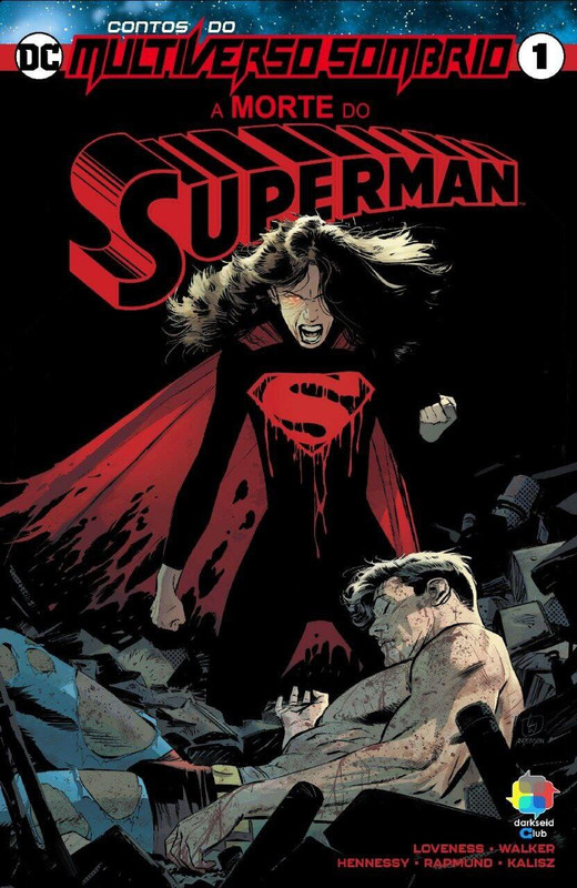 Capa da HQ A Morte do Superman
