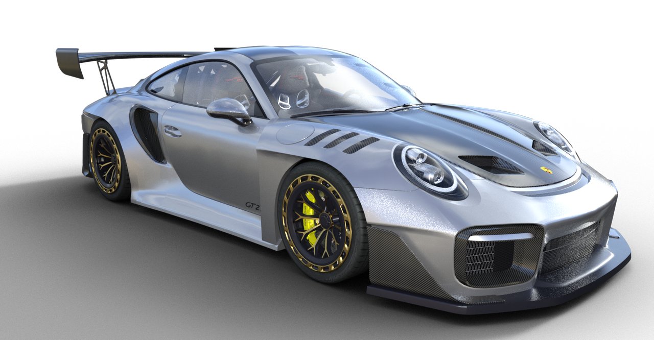 Porsche 911 GT2 RS Duke Dynamics for Daz3D