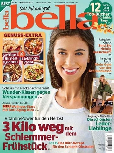 Cover: Bella Frauenzeitschrift No 41 vom 05  Oktober 2022
