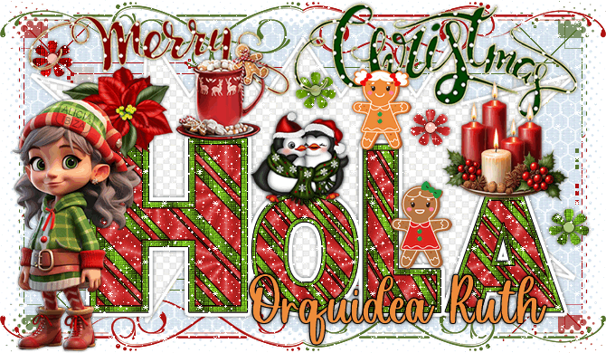 Hola Christmas Cookie orquidearuth