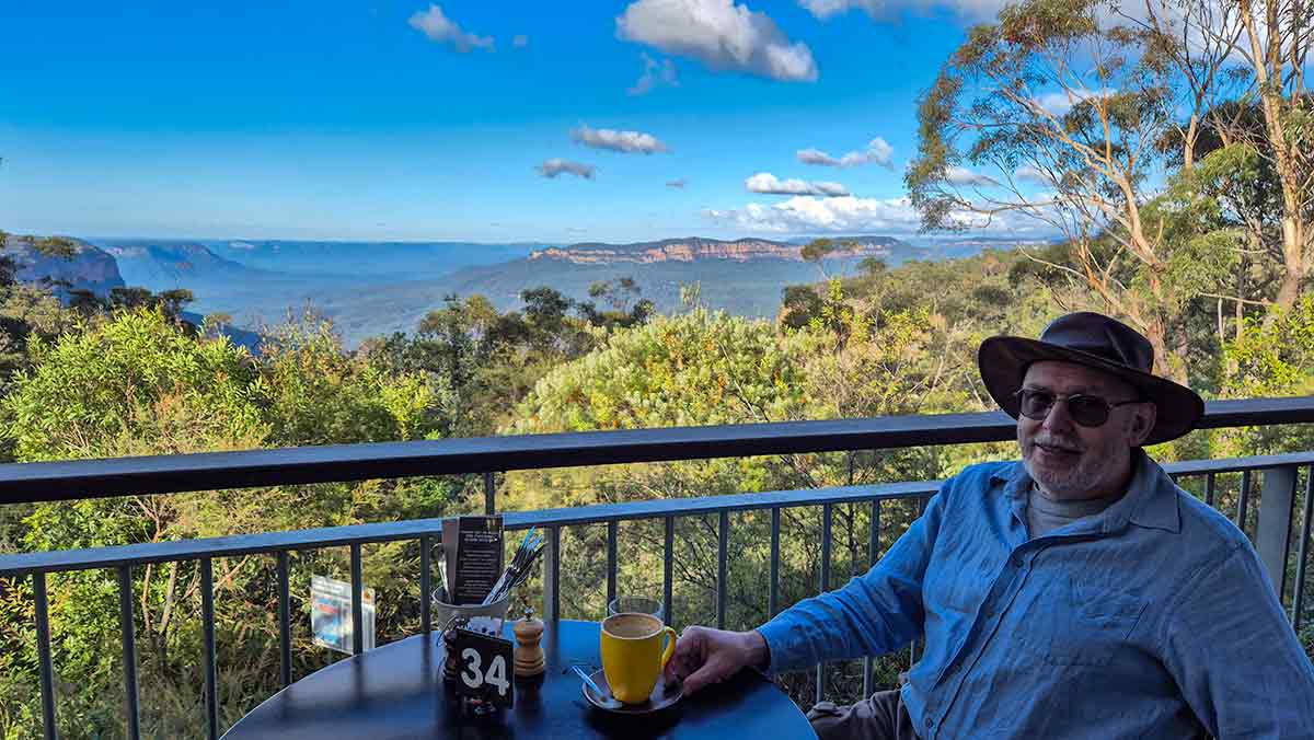 Breakfast with a view