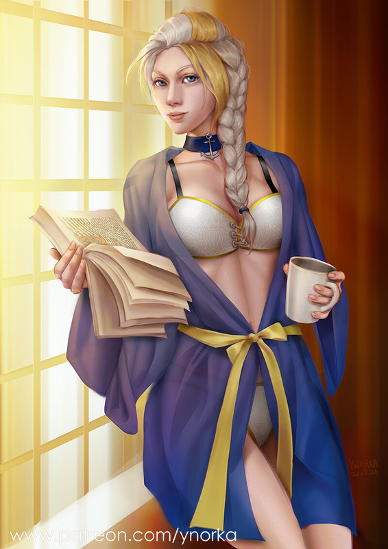 Джайна_с_кофе