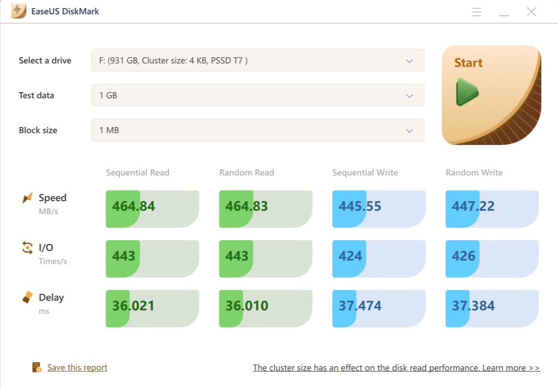 Pomaly externý ssd disk