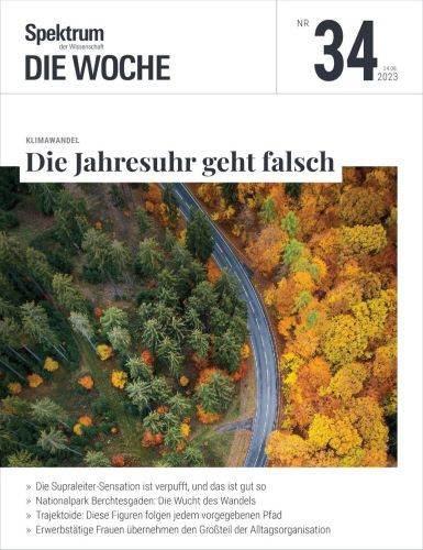 Cover: Spektrum Die Woche Magazin No 34 vom 25  August 2023