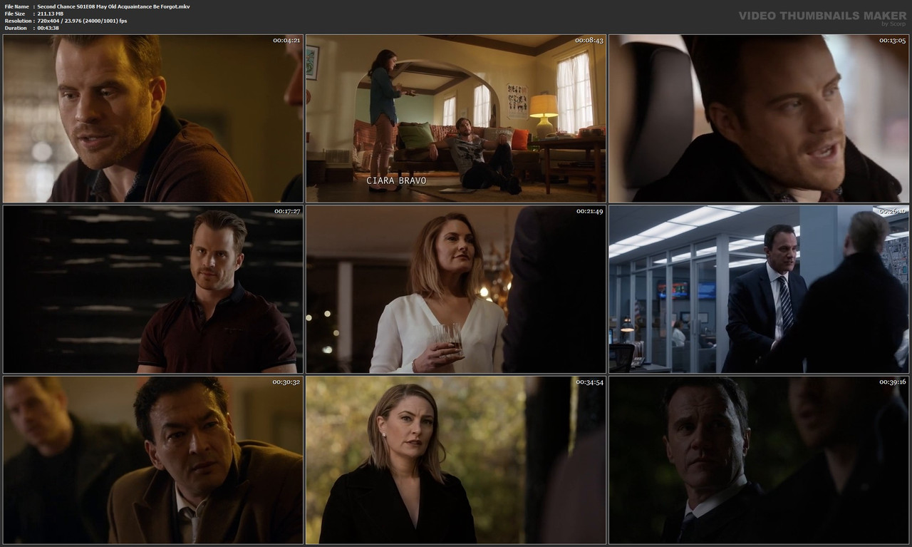 Second Chance S01E08 May Old Acquaintance Be Forgot.mkv