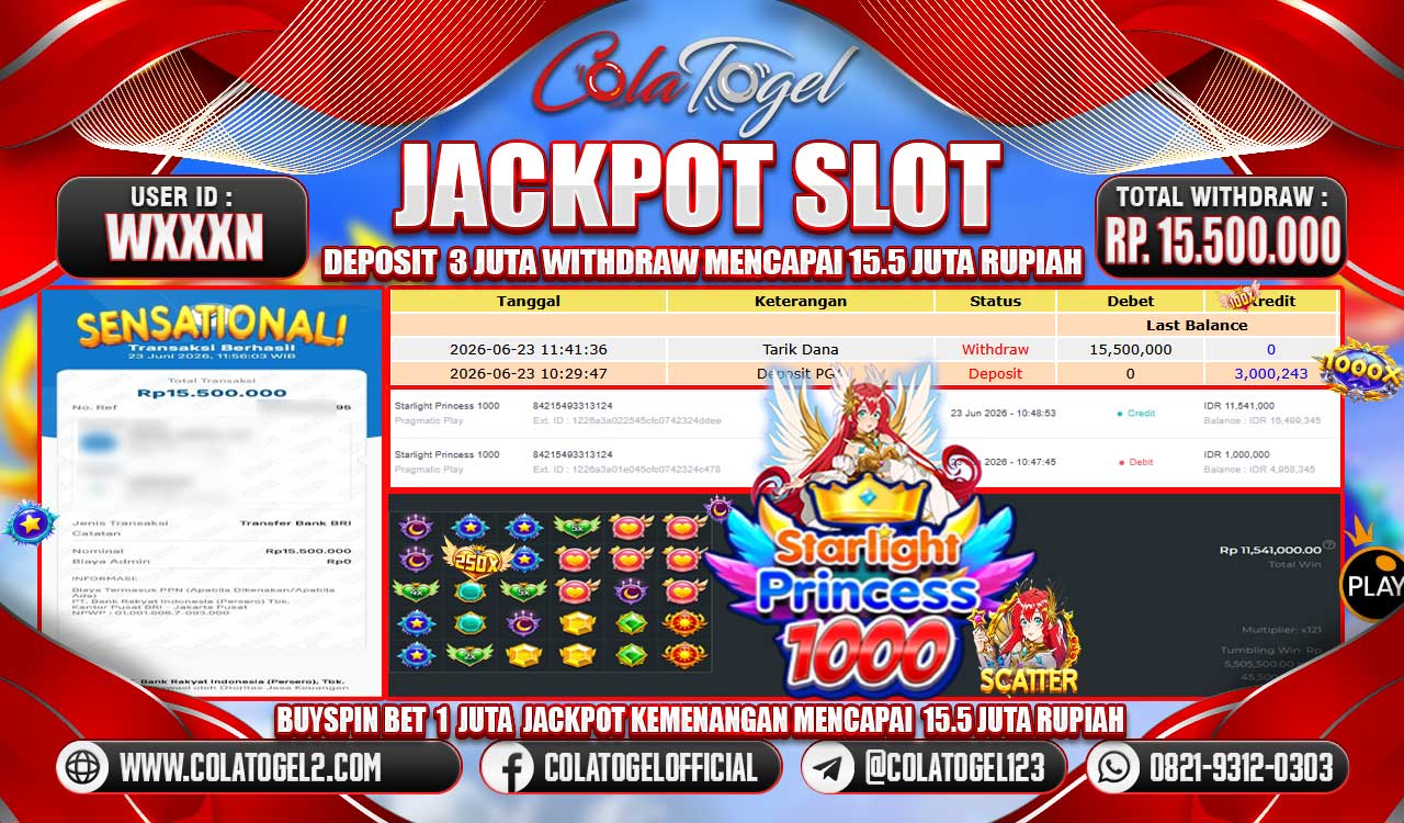 JACKPOT SLOT GACORR!!
