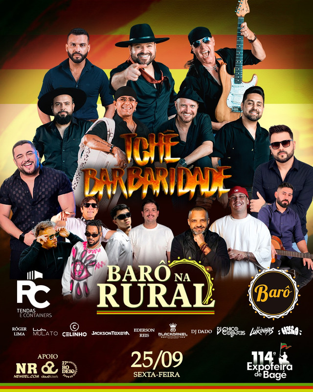 Barô na Rural 25 Sexta-Feira
