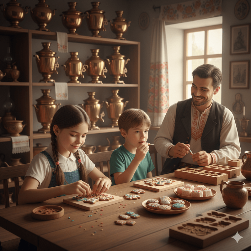 Дети на мастер-классе