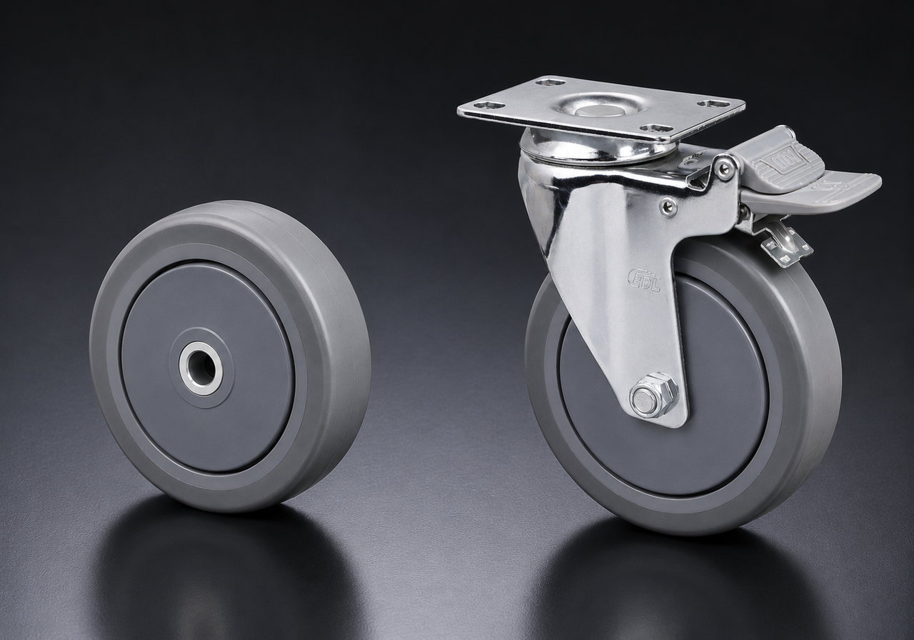 Caster wheels replacement guide