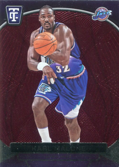 2024-25 Totally Certified Mirror Maroon 186 Karl Malone
