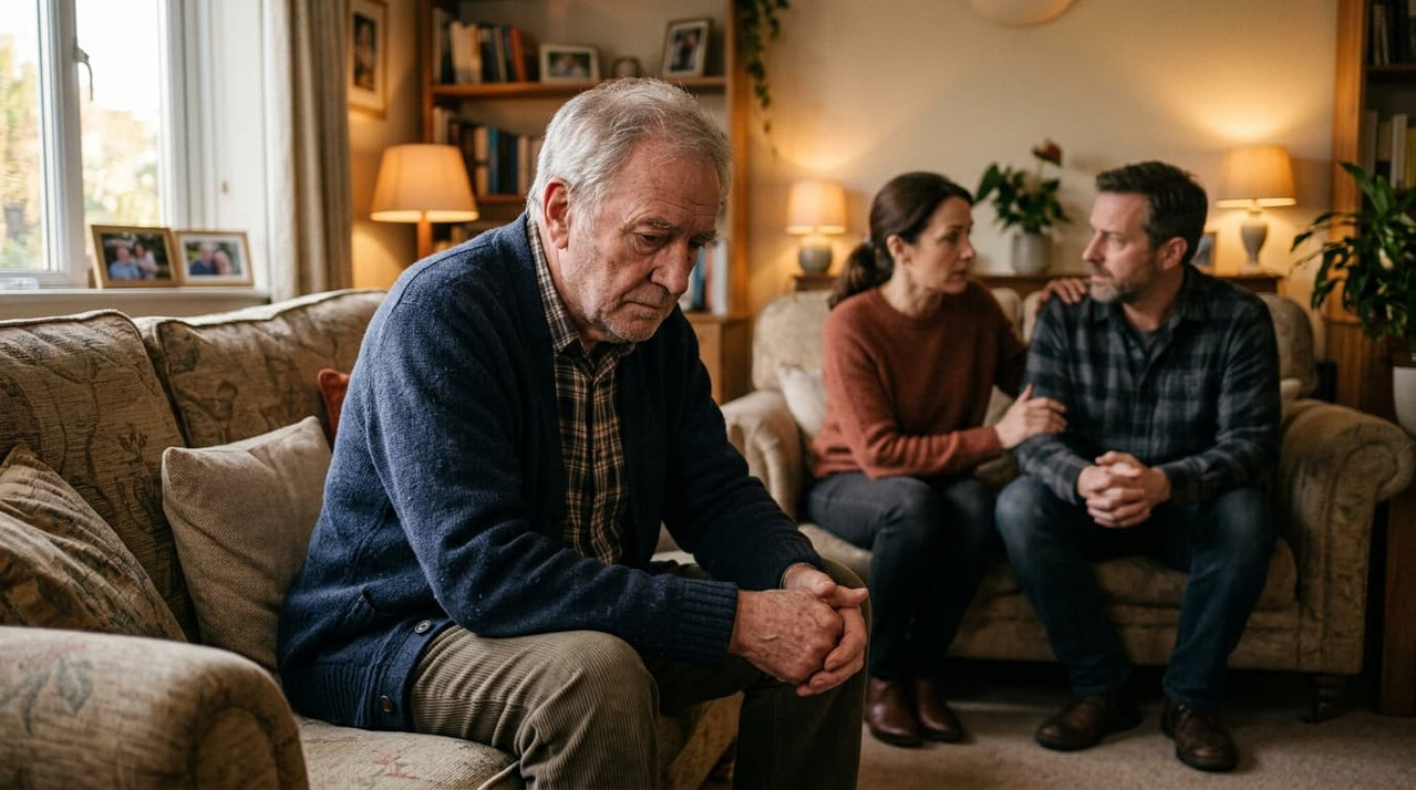 Family concerned about elderly member
