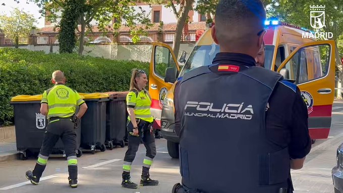 Foto cedida por Emergencias Madrid