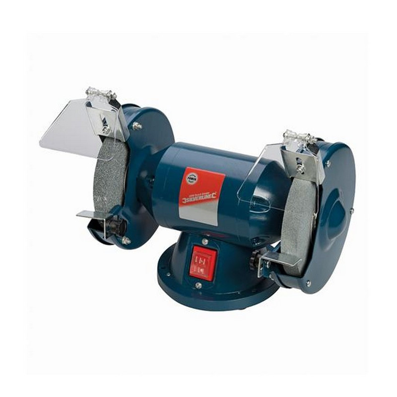 Silverline 263524 200w Bench Grinder 150mm Coarse Fine Grinding