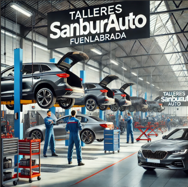 Reparación de vehículos Taller Sanburauto