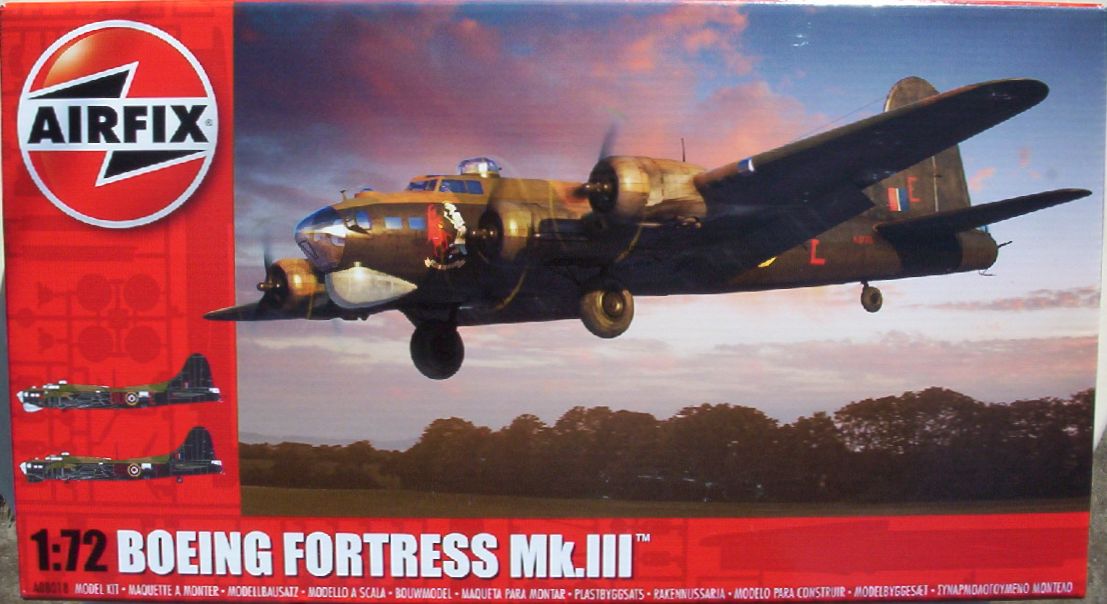 Airfix 72 Boeing Fortress Mk.III
