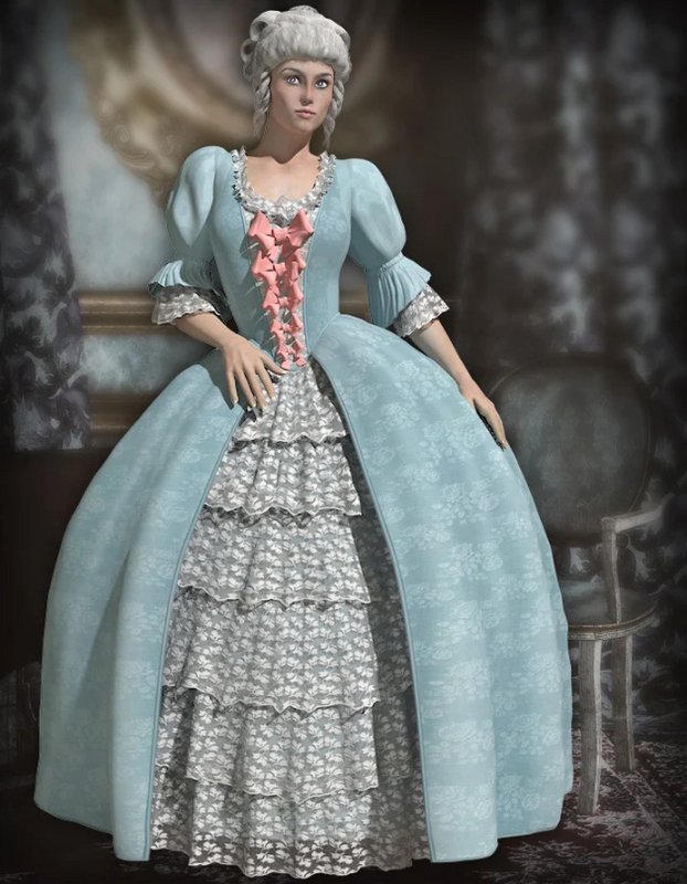 Rococo Countess for V4