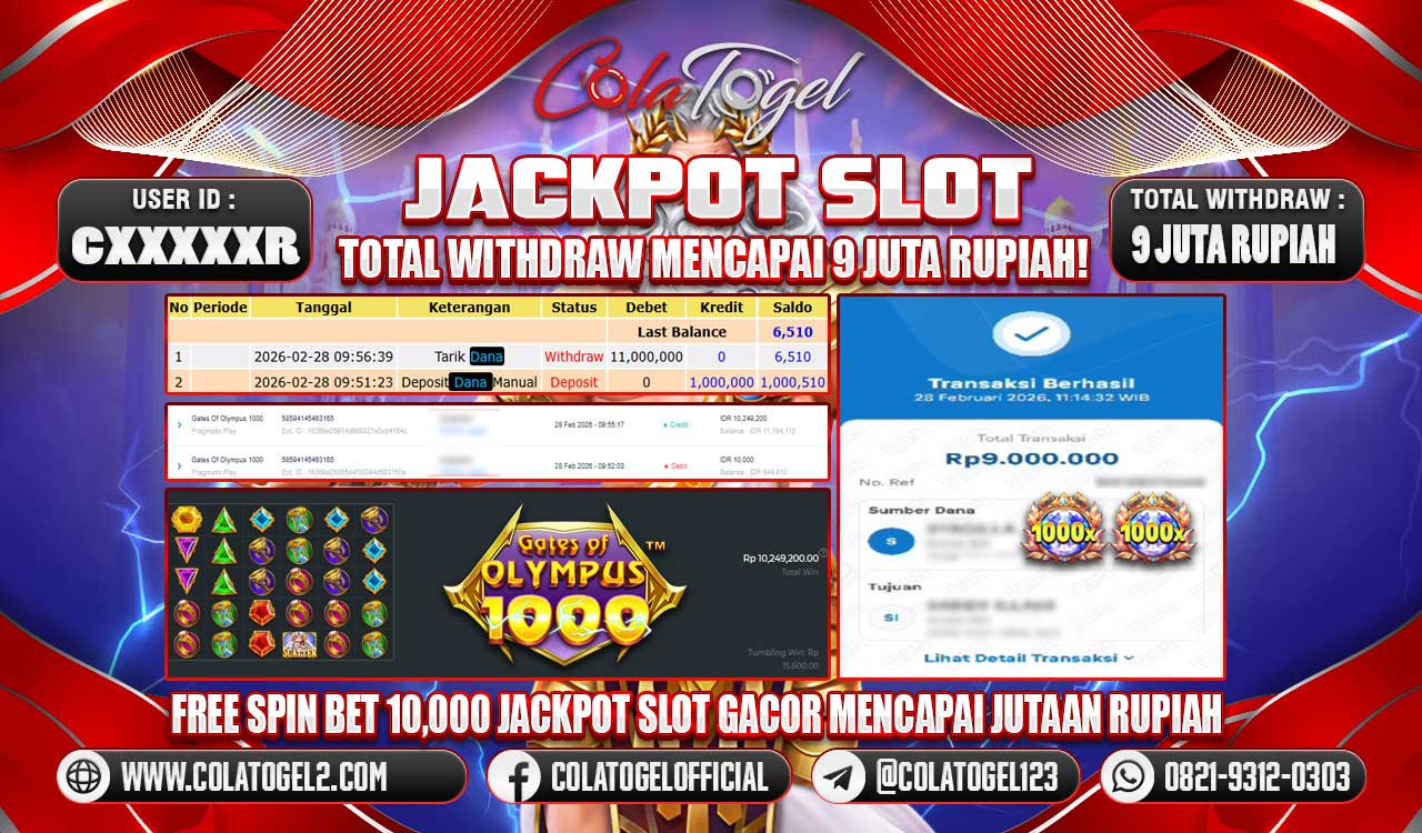 JACKPOT SLOT GACOR!!