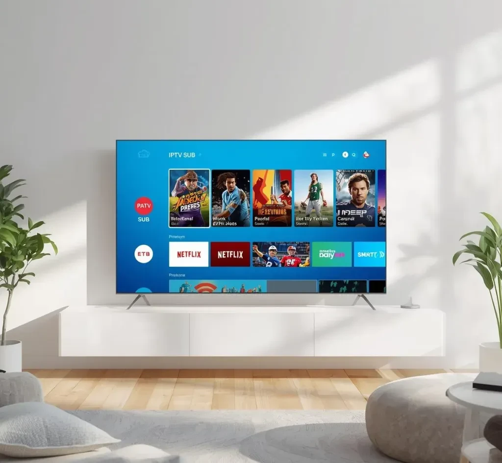 Comparatif de la meilleure iptv 2026 montrant une interface fluide avec chaînes 4K UHD en France - NiceIPTV