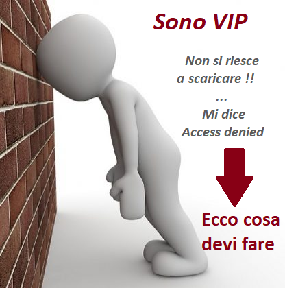 SONO VIP...NON SCARICO #2, ARTICOLO NUOVO