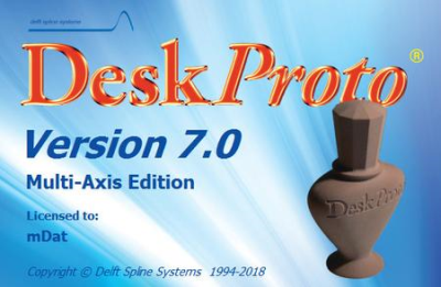 DeskProto 7.0 Revision 8830 Multi-Axis Edition