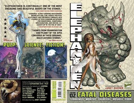 Elephantmen v02 - Fatal Diseases (2011, 2nd print)