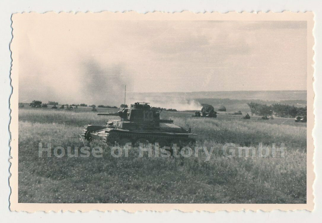 , Foto, erbeuteter Panzer PzKpfw 38 (t), Kennung 133, Polen Frankreich