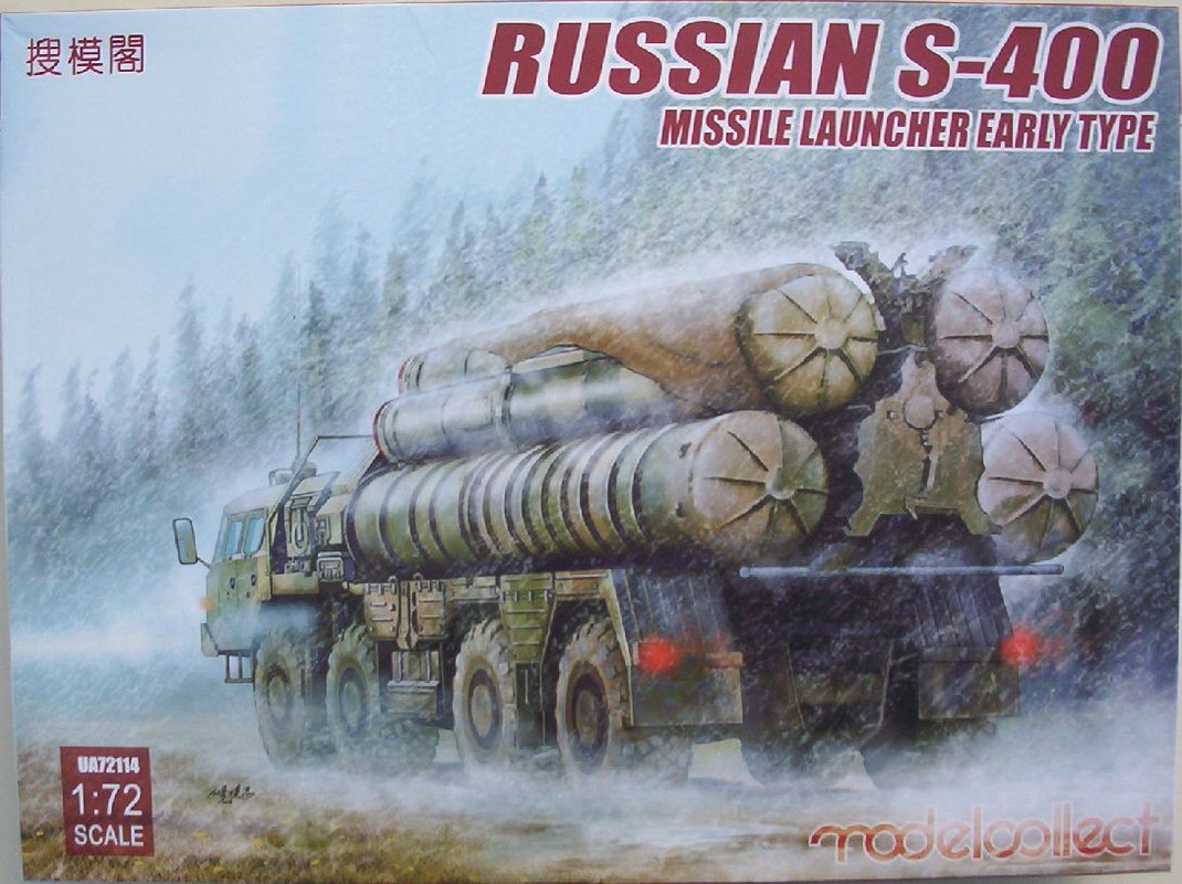 Modelcollect 72 Russian S-400 Missile Launcher Early Type