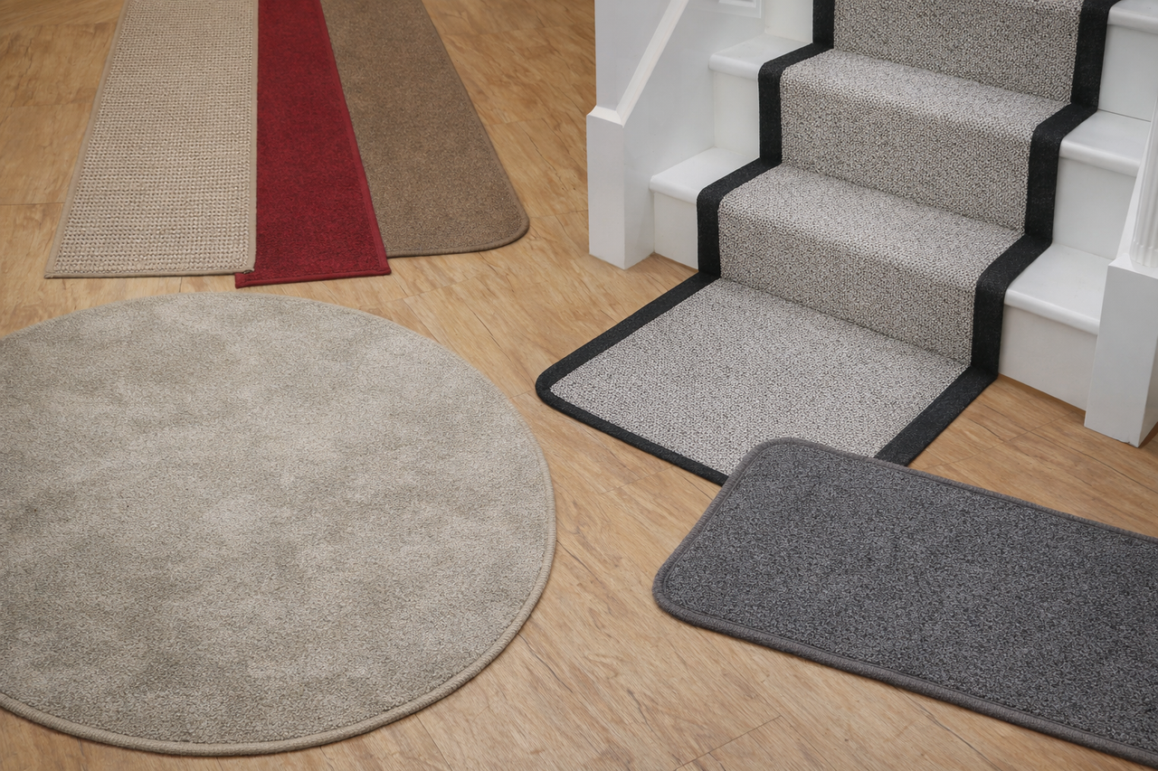 Bob the Binder artisan carpet whipping and rug binding process