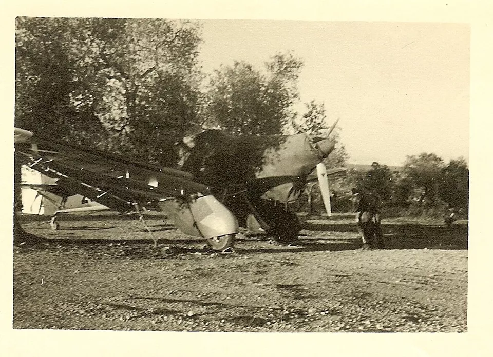 RARE! Luftwaffe LEGION CONDOR Junkers Ju-87 STUKA Bomber on Airfield!!!-- (1)