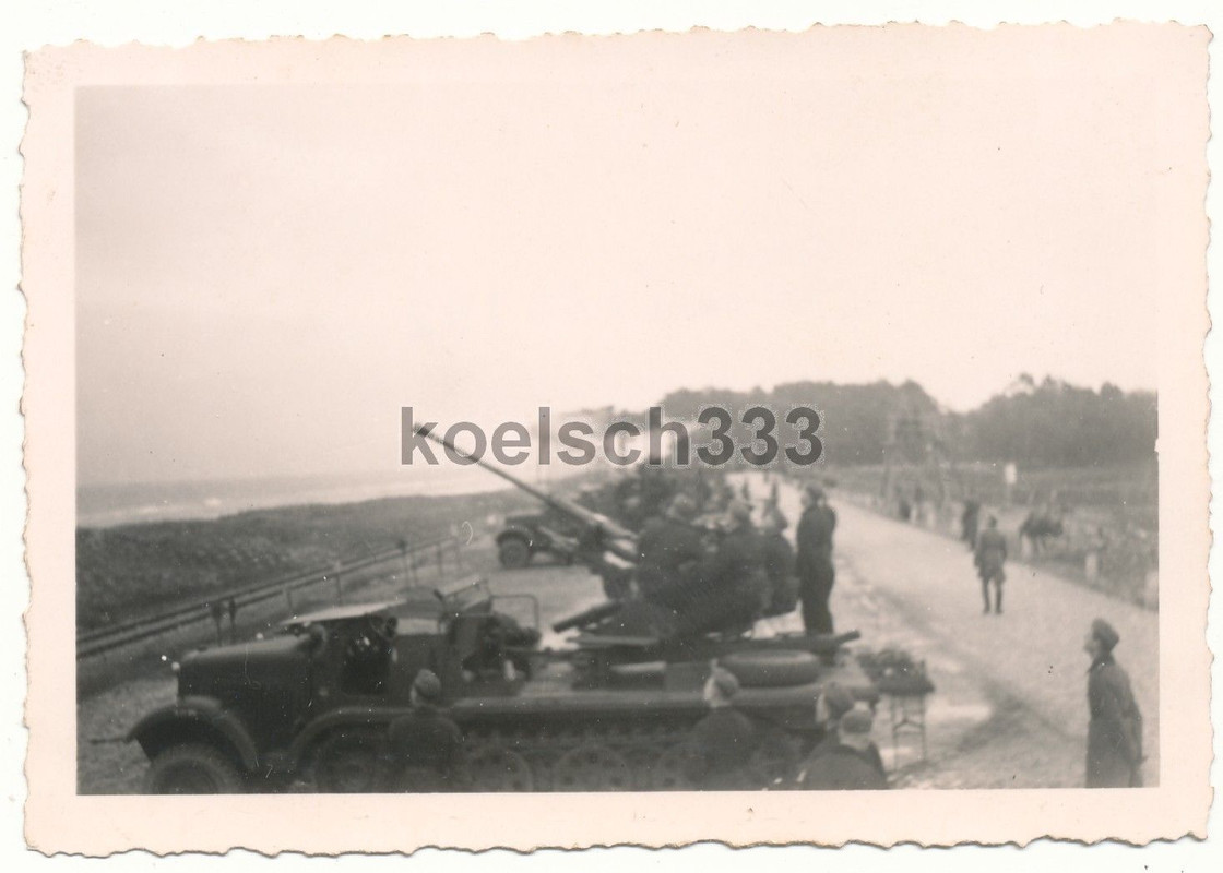 Foto Polen Ustka Stolpmünde Heeres Flak Artiller