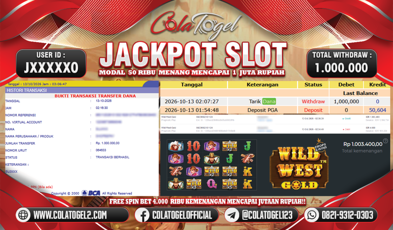 JACKPOT SLOT GACORR !!!