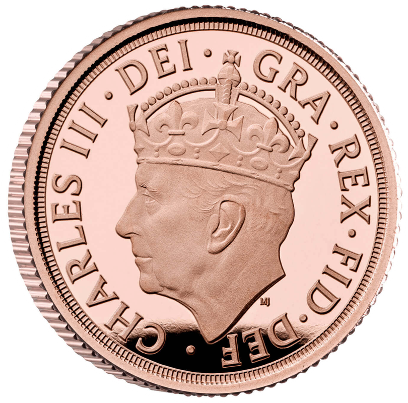 2023 Proof Shield Quarter Sovereign Obverse