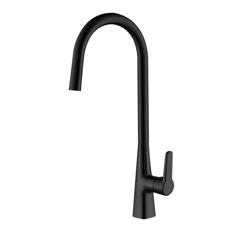 Grifería De Cocina Ultragrif Amber Uga203B01 Monocomando Black