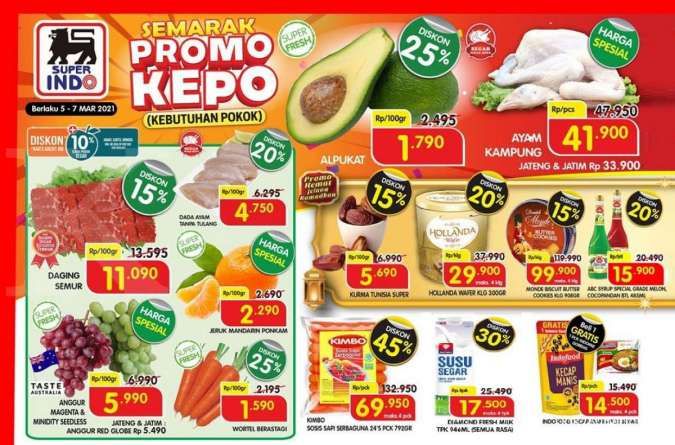 Katalog Promo Superindo 5-7 Maret 2021 