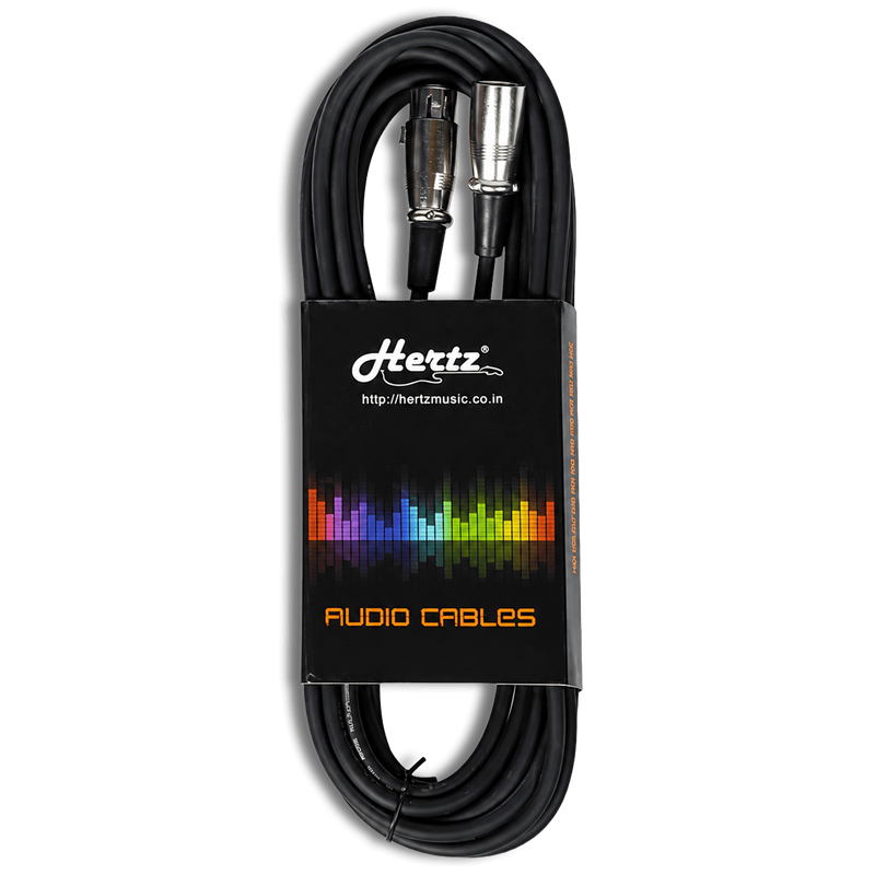 Hertz HZCD-8021 6M Guitar Patch Cable, Single-Angled Instrument Cable for Guitar and Bass Connections