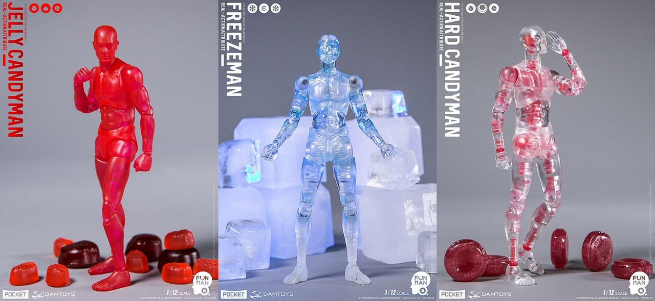 Dam Toys 1/12 Bodies