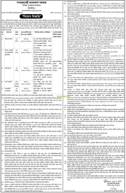 CS-Jhenaidah-Job-Circular-2024