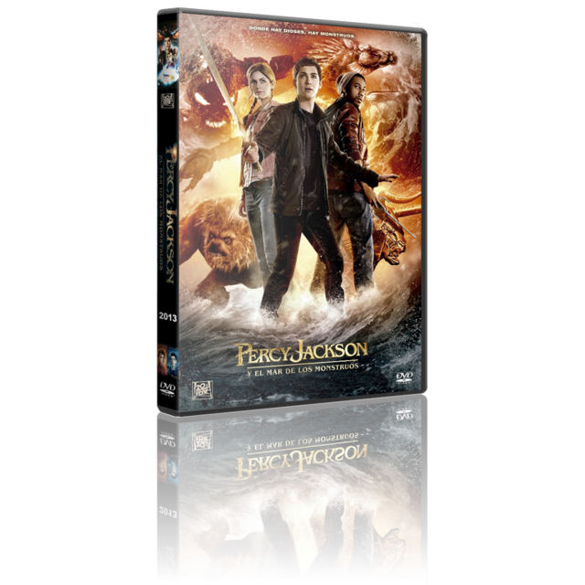 Portada - Percy Jackson Y El Mar De Los Monstruos [DVD9FULL] [PAL] [Multi] [Sub:Varios] [2013]