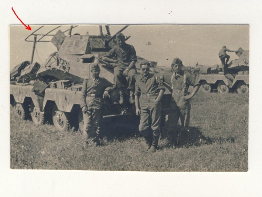Russland 22.7.1942 - 8-Rad Panzerspähwagen - Rah