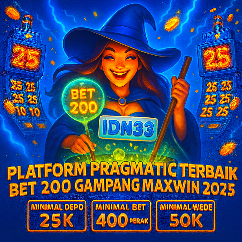 IDN33 : Platform Pragmatic Terbaik Bet 200 Gampang Maxwin 2025