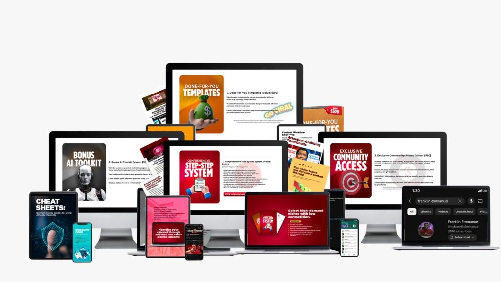 YouTube Business Accelerator Complete Program Package - Templates, AI Tools, Training System