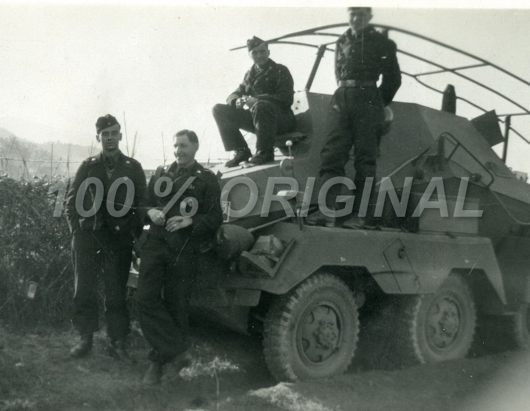 Fotos 1. Panzer Division Funkwagen Abt 8 Rad Spä