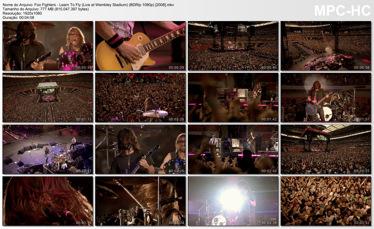 Foo Fighters - Learn To Fly (Live at Wembley Stadium) (BDRip 1080p) [2008]