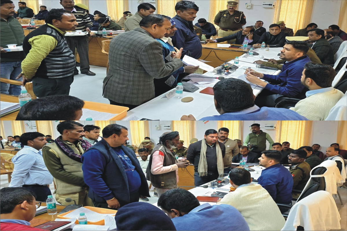 प्राप्त शिकायतों में निजी और सरकारी भूमि पर कब्जे पर  जिलाधिकारी की हुई टेड़ी नजर, पैमाइश के बाद पत्थर गड्डी उखाड़ कब्जा करने पर करें सख्त कार्रवाही 