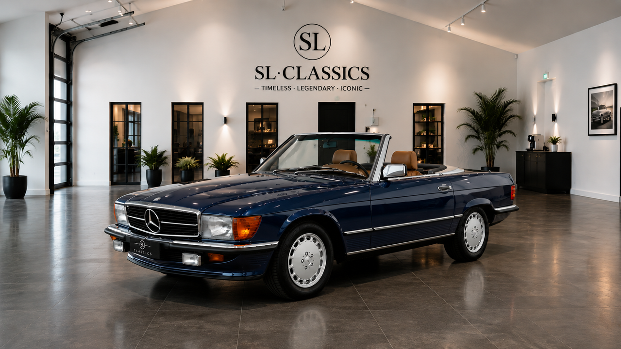 Mercedes-Benz 560 SL DB 904 Mitternachtsblau