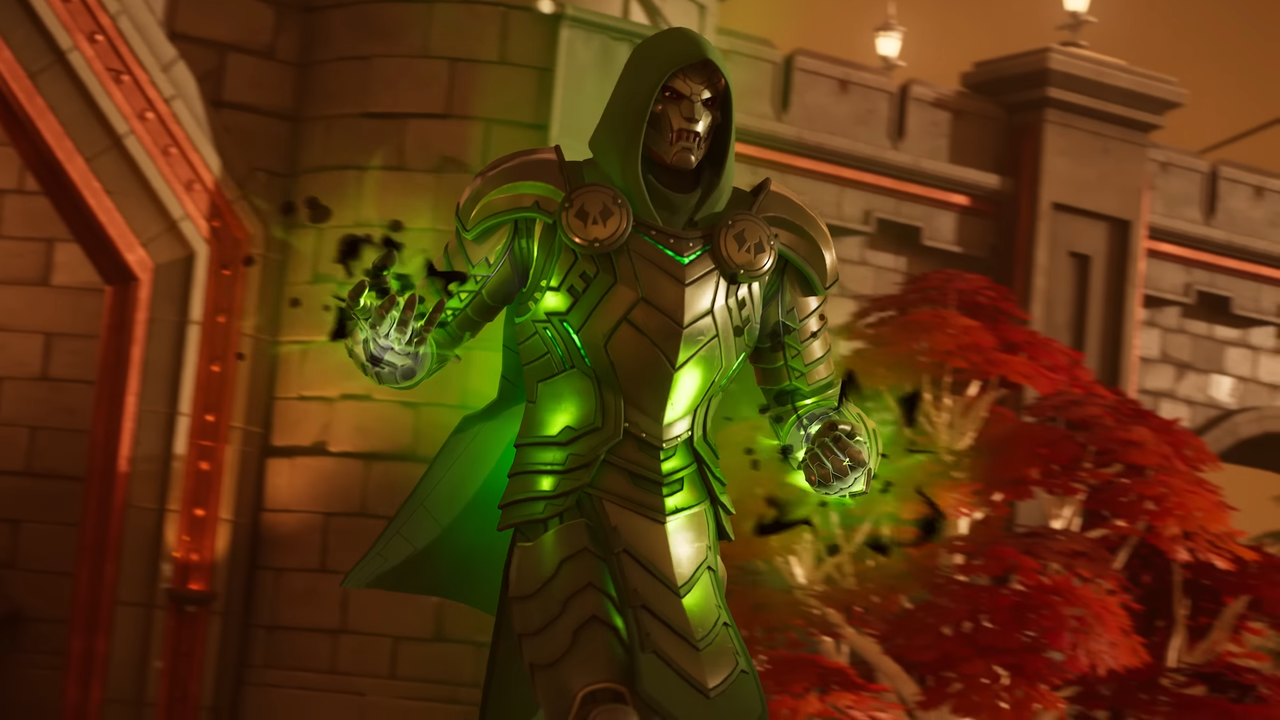El Doctor Doom es el foco Principal de la Nueva Temporada de Fortnite visto en ciberninjas