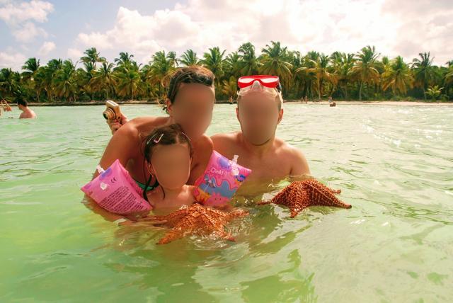 Punta Cana 2015: con niña de 2 años - Blogs of Dominican Rep. - Día 4 (22 julio): Isla Saona (3)